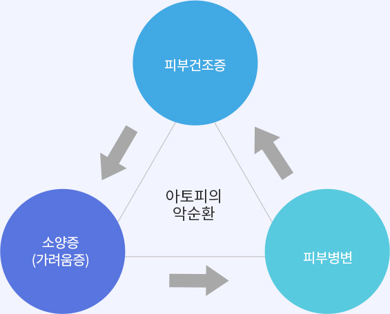 아토피의 악순환
